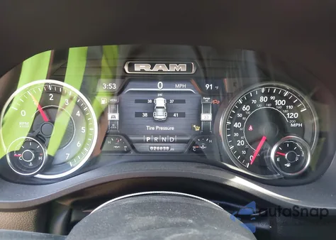 2023 Ram 1500 Big Horn 4X4 6'4 Box from USA, damaged, VIN 1C6SRFMT4PN514864